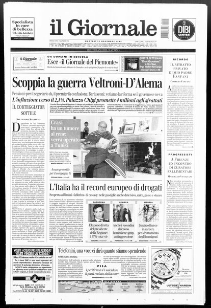 Il giornale : quotidiano del mattino